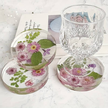 The Petal Rounds - Set of Circular Coasters